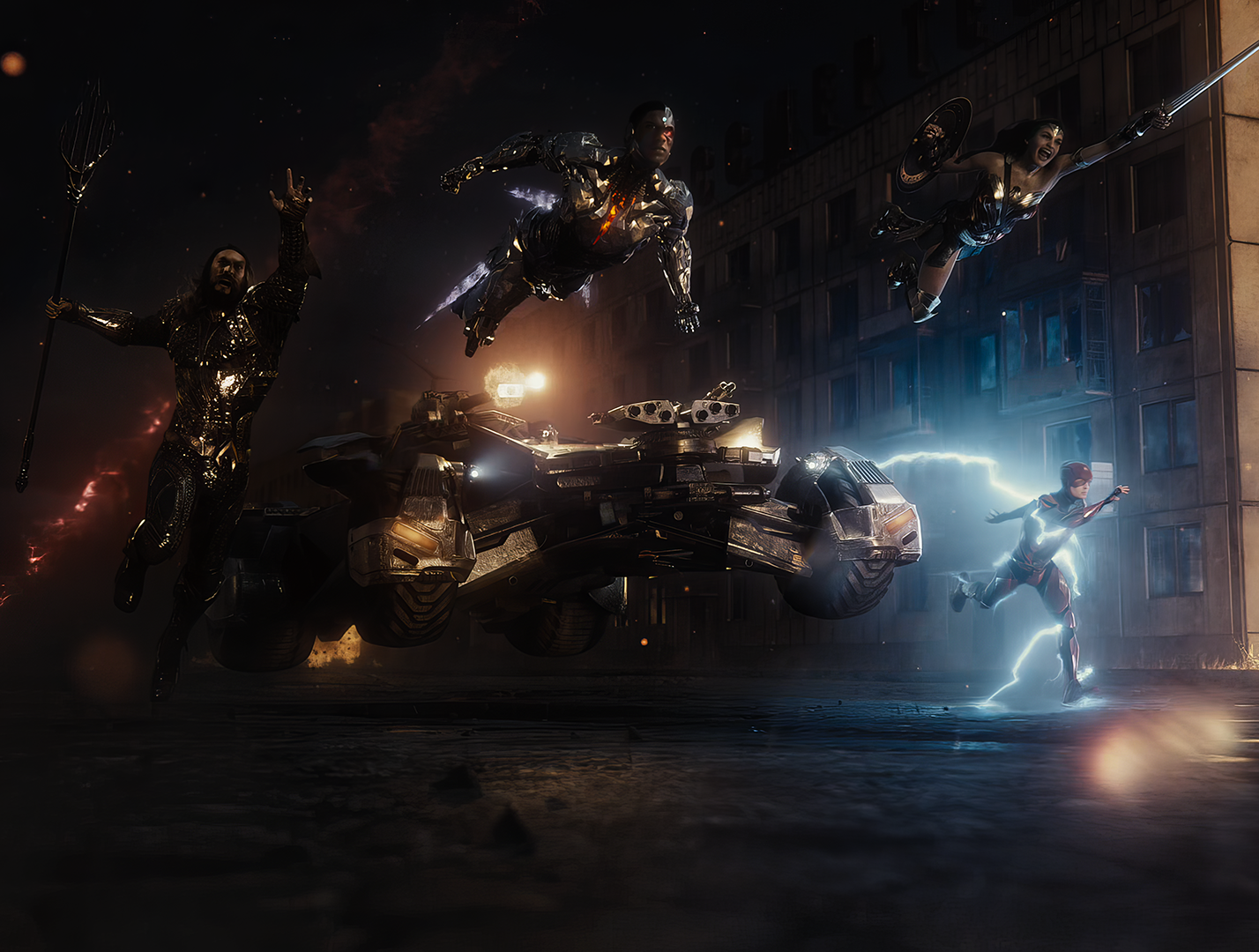 VFX cinematic scene
